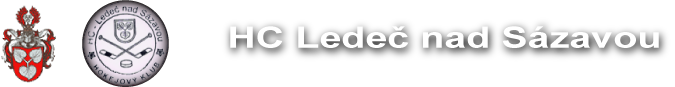 Znak mesta Ledec nad Sazavou a HC Ledec